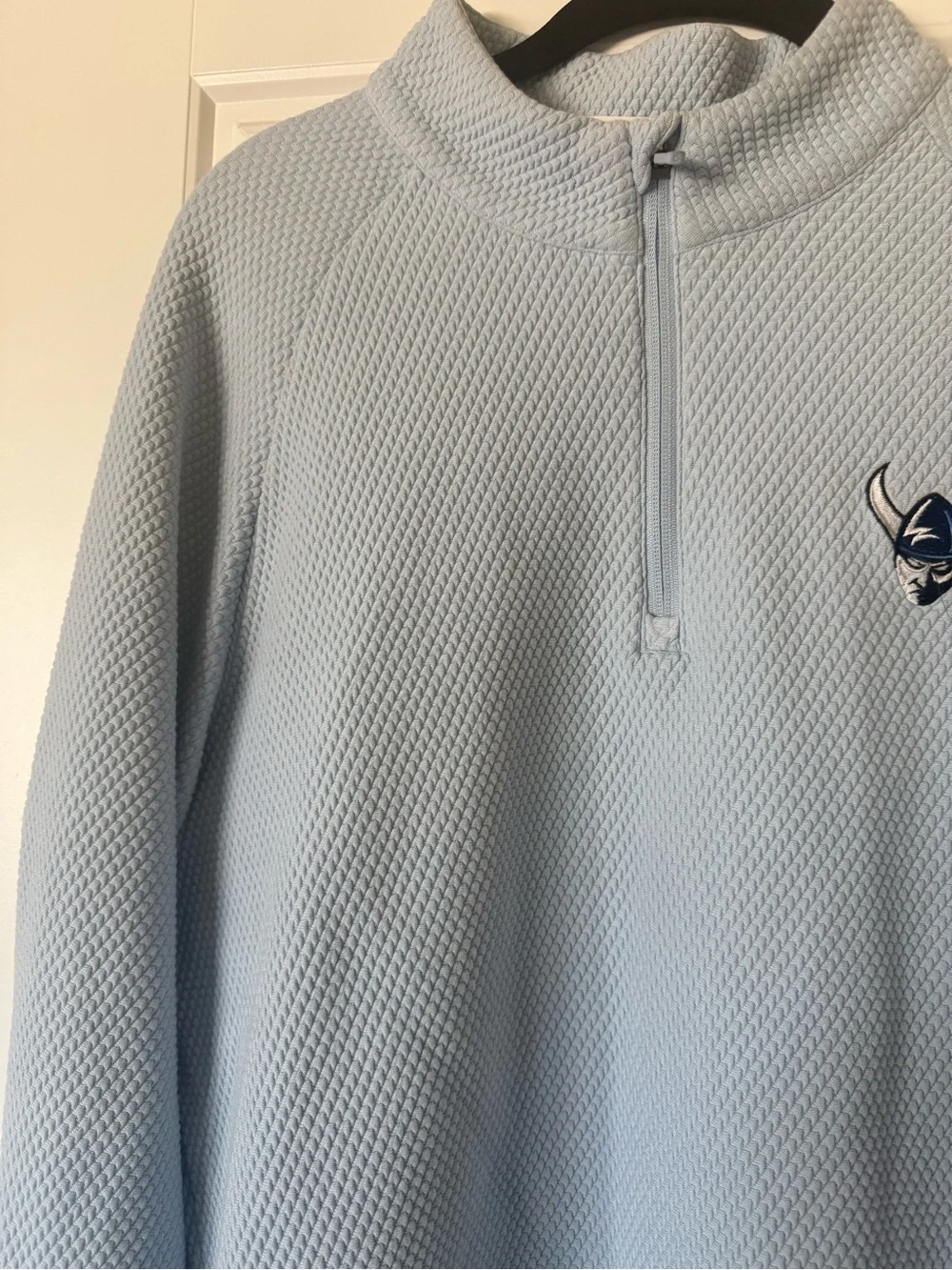 Puma Western Washington University Vikings quarter zip Pullover Sweater